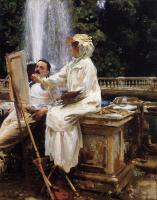 Sargent, John Singer - The Fountain, Villa Torlonia, Frascati, Italy
